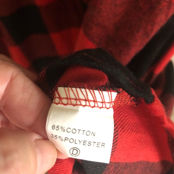 FANCYINN NEY YORK /LONDON NWT DRESS BUFFALO PLAID FLANNEL - Picture 6 of 14